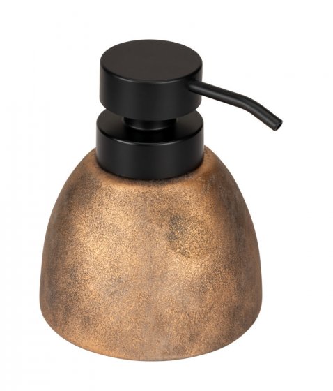 Bad-Accessoire Set Mod. Tremea, bronze, keramik, Ø 12 x 13,5 cm, hochwertige Keramik, freistehend 