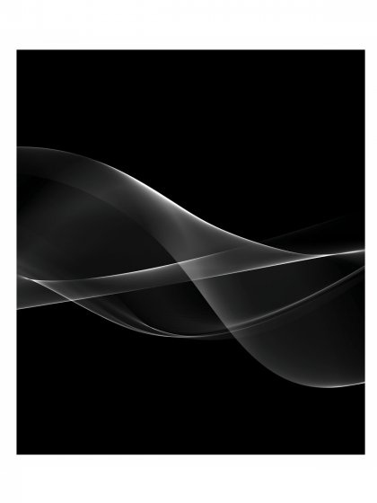 Küchenrückwand Mod. Rauch, schwarz, gehärtetes Glas, 60x70 cm, hitze- und kratzfest 
