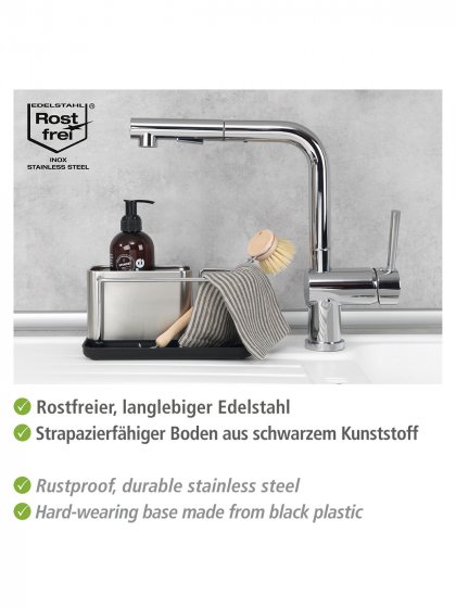 Spülorganizer Mod. Orio und 2 Mikrofasertücher Mod. Migro, Spülorganizer Orio und 2 Mikrofasertüchern Migro 