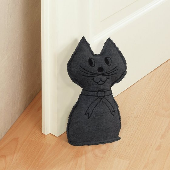 Raumentfeuchter Mod. Katze, 2er Set, schwerer Türstopper 