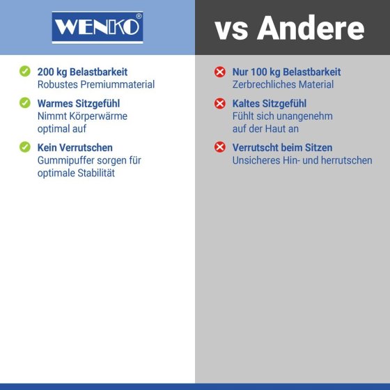 WC Sitz Mod. Bambus, Toilettensitz aus FSC®-zertifiziertem Bambus 
