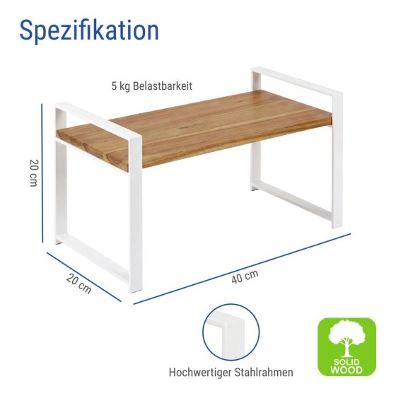 Küchenregal Mod. Louisa, 1 Ablage 