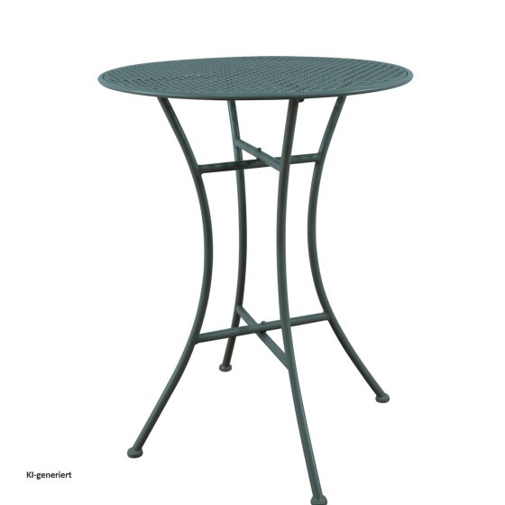 Bistro Sitzgruppe Ivo Metall Tisch mit 2 Stühlen Balkon Set Gartenmöbel 