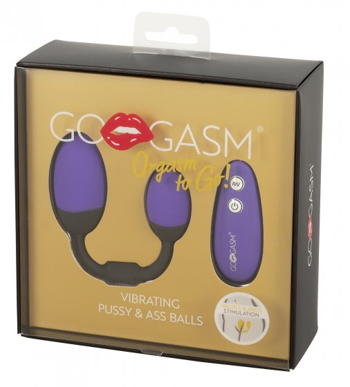 vibrierende Liebeskugel Pussy & Ass Balls 