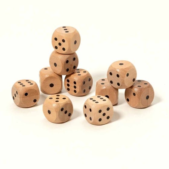 Klappenspiel für Vier aus Holz 