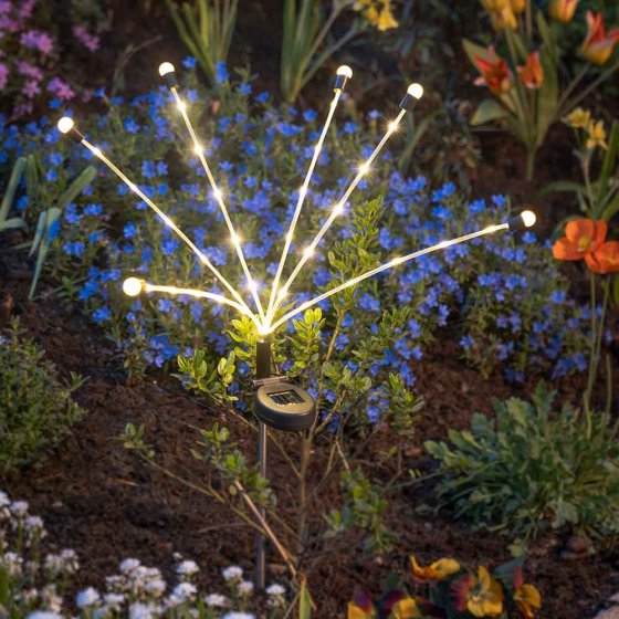 Solar Gartenstecker Glühwürmchen 