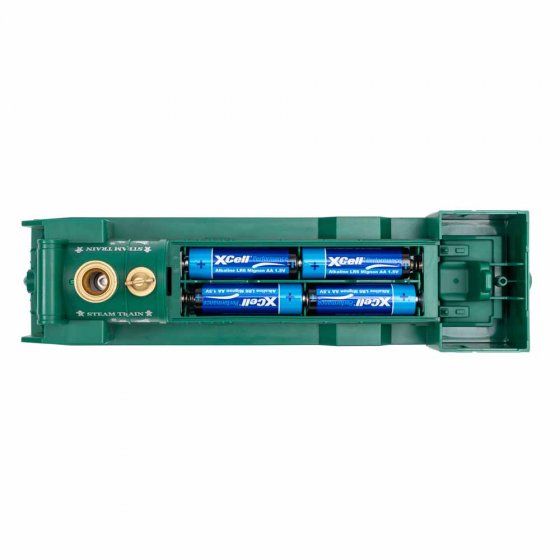 Elektronischer Weihnachtsexpress mit Rauch 