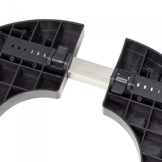 Verstellbarer Pflanzenroller mit Bremsen  