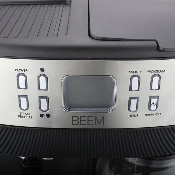 Barista Kaffee und Espressomaschine 