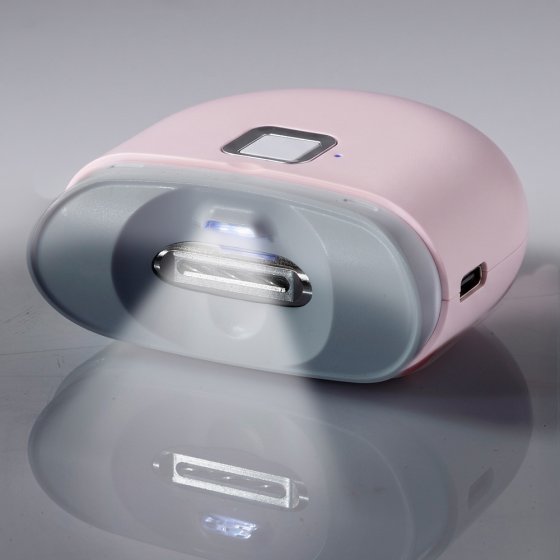 Nageltrimmer mit LED Rosa