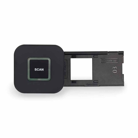 Eintastenscanner für Dias und Negative 