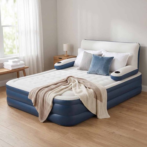 Luftbett mit Sofa-Funktion 
