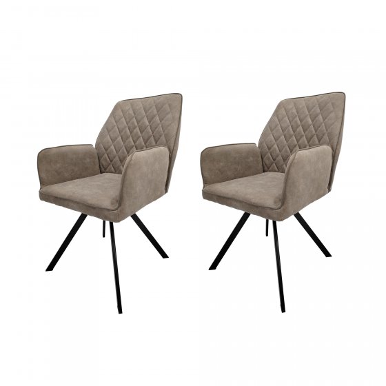 Esszimmerstuhl Tumalo Braun 2er-Set 