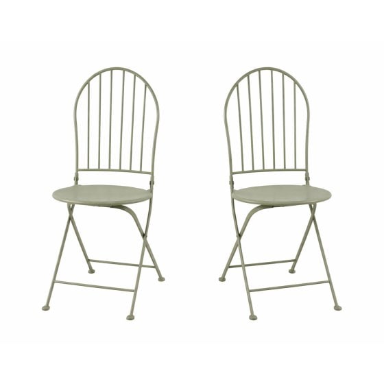 Bistro Sitzgruppe Metall Tisch mit 2 Stühlen Balkon Set Gartenmöbel 