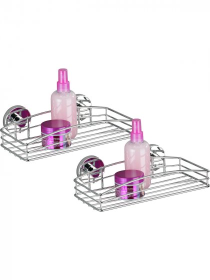 Vacuum-Loc® Wandablage 2er Set, Befestigen ohne bohren 
