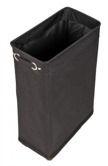 Wäschesammler Mod. Corno Schwarz, Wäschekorb, 43 l 