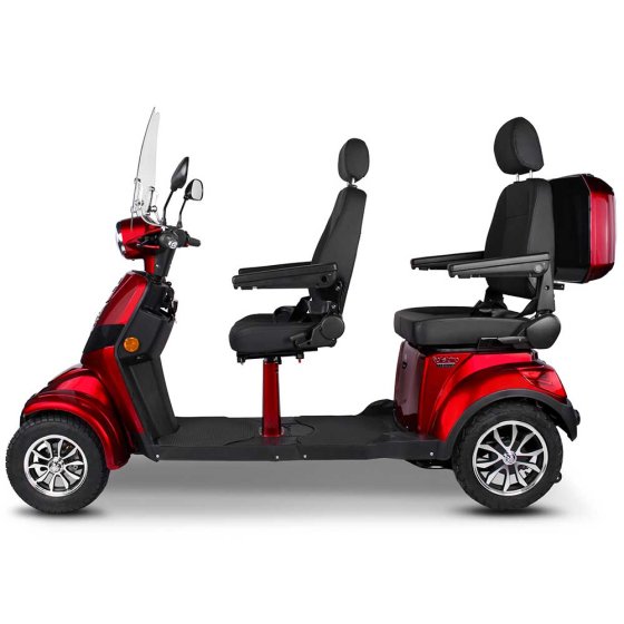 E-Quad Tandem,rot 