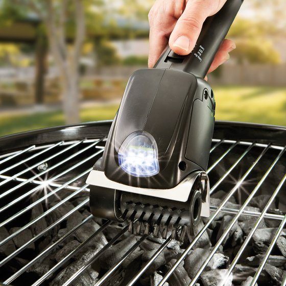 Motorisierter Grillrost-Reiniger 