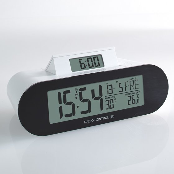 Funkwecker mit „Pop-up”-Display