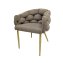 Stuhl Alsen Gold Braun - 7