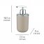 Bad-Accessoire Set Mod. Brasil Taupe, 4-teilig , Spezialkunststoff, bruchsicher - 7