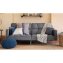 Schlafsofa Brigga Leinen Grau - 7