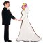 Ausstechform Bräutigam Hochzeit - 7