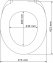 Premium WC-Sitz Mod. Samos Concrete Grey, aus antibakteriellem Duroplast - 7