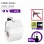 UV-Loc® Toilettenpapierhalter mit Deckel Mod. Isera, Befestigen ohne Bohren - 7