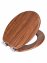 WC-Sitz Mod. Chestnut Braun, aus FSC® zertifiziertem MDF - 7