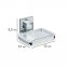 Vacuum-Loc® Seifenablage Mod. Quadro Edelstahl, Befestigen ohne bohren - 7
