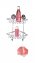 Vacuum-Loc® Eckregal Mod. Bari 2 Etagen, Befestigen ohne bohren - 7