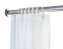 Teleskop-Duschstange Mod. Luz 70 - 115 cm, Chrom, ausziehbare Duschvorhangstange aus rostfreiem Edelstahl - 7