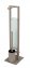 Stand WC-Garnitur Mod. Rivalta Taupe, Platte aus Sicherheitsglas - 7