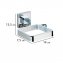 Vacuum-Loc® Haartrocknerhalter Mod. Quadro Edelstahl, Befestigen ohne bohren - 7