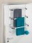 Handtuchhalter Mod. Irpinia Chrom, mit 3 Handtuchstangen - 7