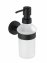 Seifenspender Mod. Bosio Edelstahl Black matt, Fassungsvermögen ca. 200 ml - 7