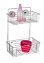 Vacuum-Loc® Wandregal 2 Etagen Mod. Bari, Befestigen ohne bohren - 7