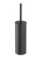 WC-Garnitur Mod. Bosio geschlossen Edelstahl Black matt, rostfrei - 7