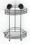 Mod. Vacuum-Loc® Eckregal 2 Etagen Schwarz, Wandablage, Befestigen ohne bohren - 7