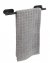 Turbo-Loc® Badetuchstange Mod. Orea Black Matt, 40 cm, Befestigen ohne bohren - 7