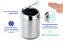 Tisch- und Kosmetikeimer mit Sensor Chrom, 0,8 l - 7