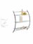 Wandregal Mod. Vermont Chrom mit 3 Glasablagen, Ablagen aus Sicherheitsglas - 7