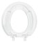 WC-Sitz Mod. Torino XXL, aus antibakteriellem Duroplast, belastbar bis 300 kg - 7