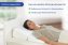 Visco Bett-Keilkissen, faltbar, druckentlastendes Stützkissen mit Viscoschaum - 7