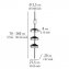 Teleskop-Duschecke Mod. Premium Big Black, Edelstahl rostfrei - 7