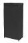 Kleiderschrank Mod. Deep Black mit Ablage, Gestell aus Metall - 7
