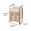 Wäschetruhe Mod. Acina, aus FSC® zertifiziertem Akazienholz - 7