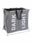 Wäschesammler Mod. Duo Grau, Wäschekorb, 120 l - 7