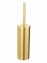 WC-Garnitur geschlossene Form Mod. Orea Gold matt, aus rostfreiem Edelstahl - 7